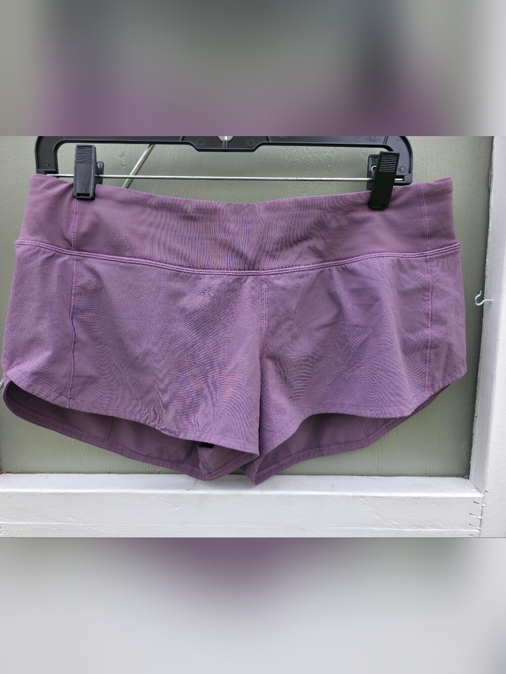 lululemon athletica Plum High-Waist Athletic Shorts #SHO2 - Picture 3 of 11
